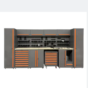 Garage cabinets work bench workshop tool cabinet