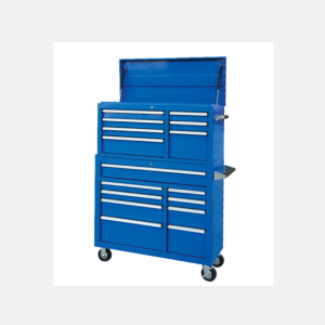 Rolling steel tool cabinet