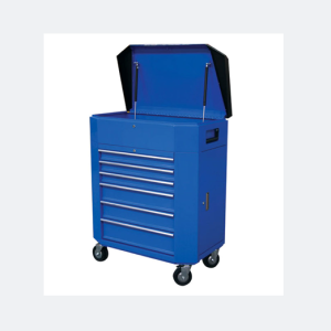 Metal tool trolley