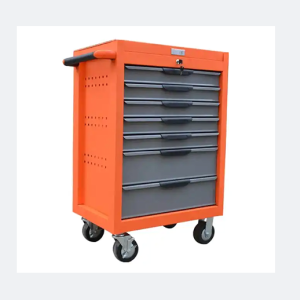 Auto shop metal tool cabinet