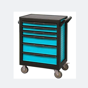 Power tool organizer cabinet