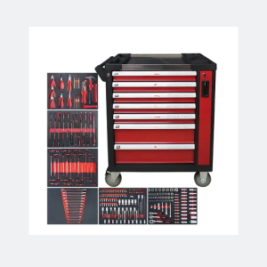 Tools set box trolley