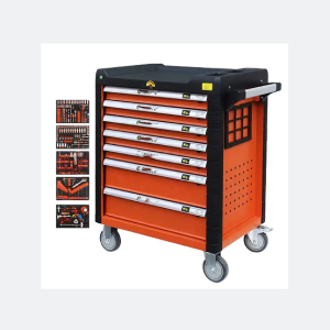 Tool cart with tools