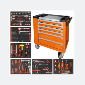 Tools set with tool cart