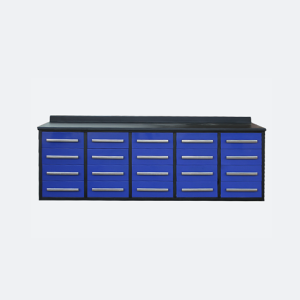 Tool cabinet metal storage workbench