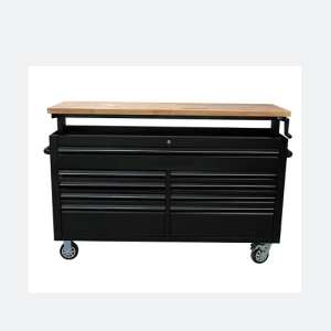 Adjustable garage workbench