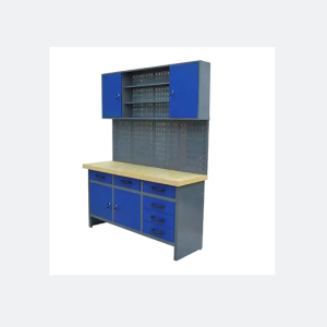 Workbench with back panel