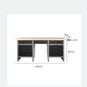 Metalworking workbench for work