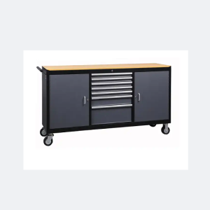 Heavy duty rolling tool chest workbench with ball bearing