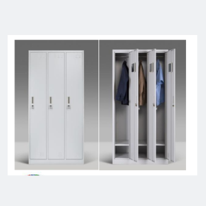 3 door lockers steel locker cabinet