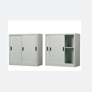 Metal file cabinets