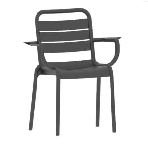 Tri-Stripe Garden Armchair CF2113B-ChaoFan Group Co.Ltd