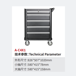 Tool box with drawers trolley