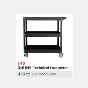 Duty hand trolley rolling storage tool cart